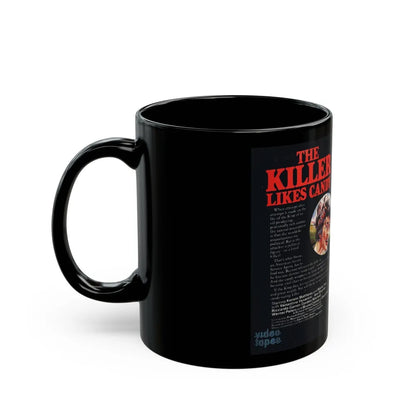 THE KILLER LIKES CANDY (VHS COVER) - Black Coffee Mug-Go Mug Yourself