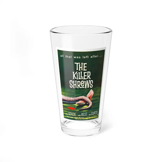 THE KILLER SHREWS 1959 Movie Poster - Pint Glass 16oz-16oz-Go Mug Yourself