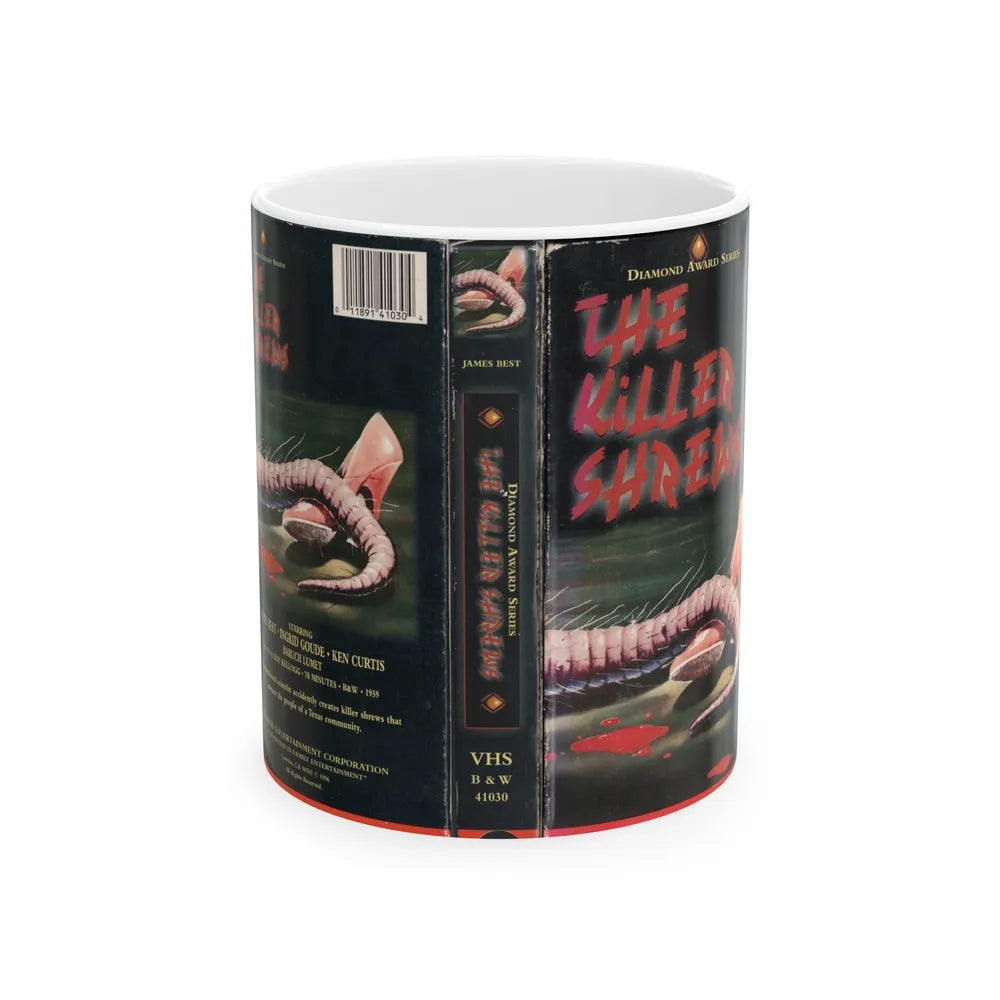 THE KILLER SHREWS (VHS COVER) - White Coffee Mug-11oz-Go Mug Yourself