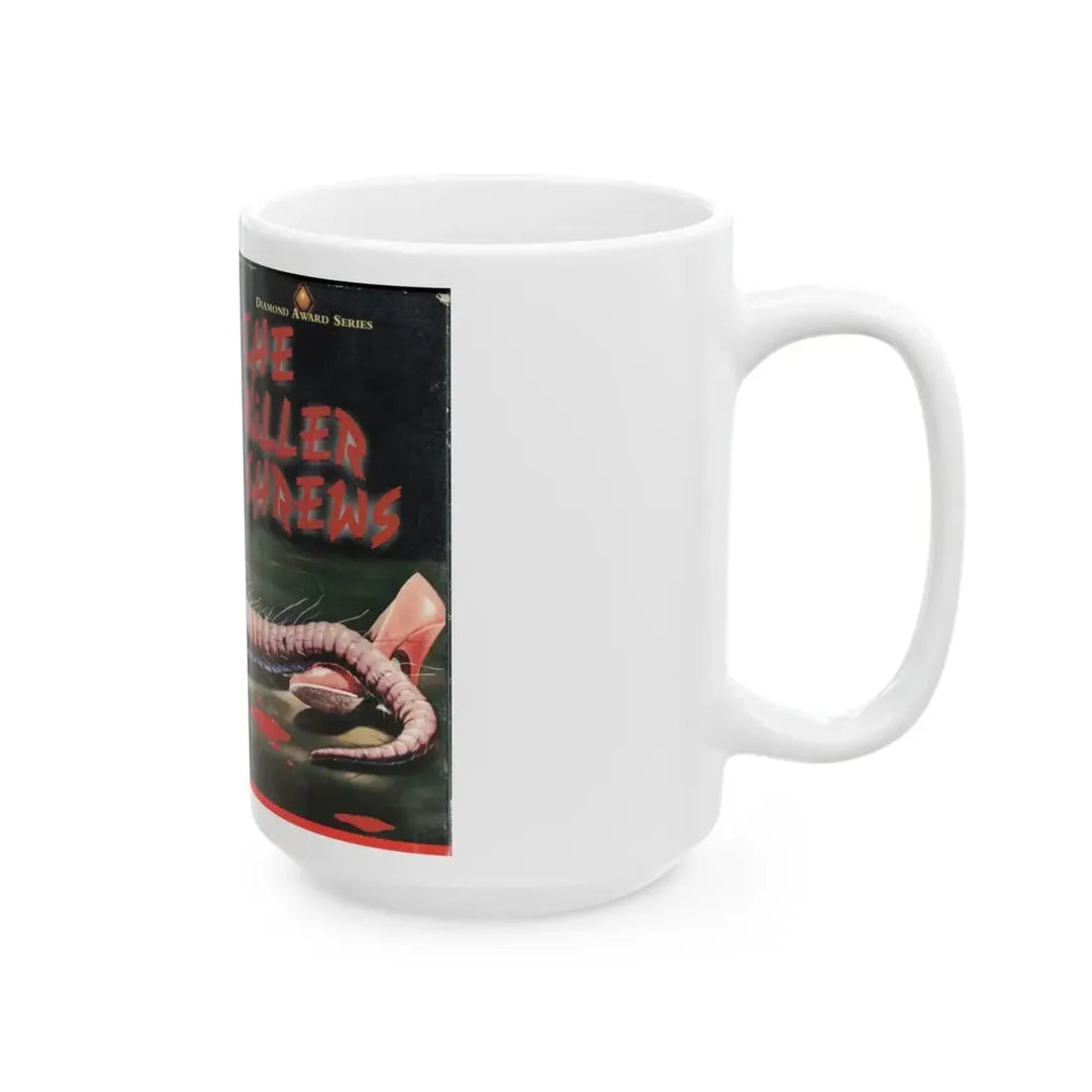 THE KILLER SHREWS (VHS COVER) - White Coffee Mug - Go Mug Yourself