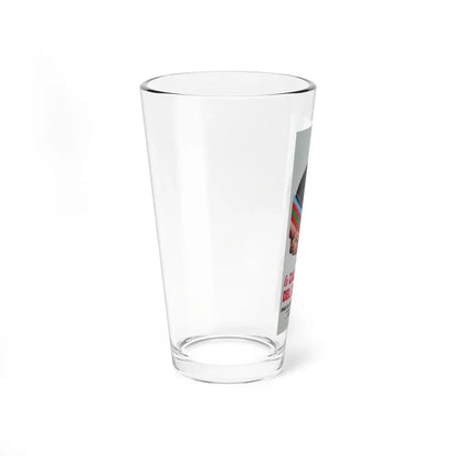 THE KILLER WORE GLOVES 1974 Movie Poster - Pint Glass 16oz - Go Mug Yourself