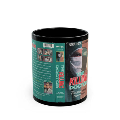 THE KILLING DOCTOR (VHS COVER) - Black Coffee Mug-11oz-Go Mug Yourself