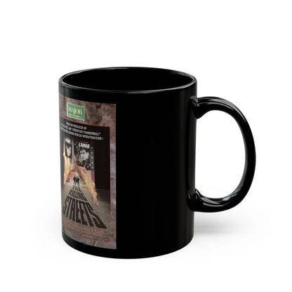 THE KILLING STREETS (VHS COVER) - Black Coffee Mug-Go Mug Yourself