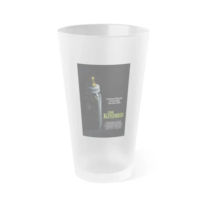 THE KINDRED 1987 Movie Poster - Frosted Pint Glass 16oz 16oz Frosted - Go Mug Yourself