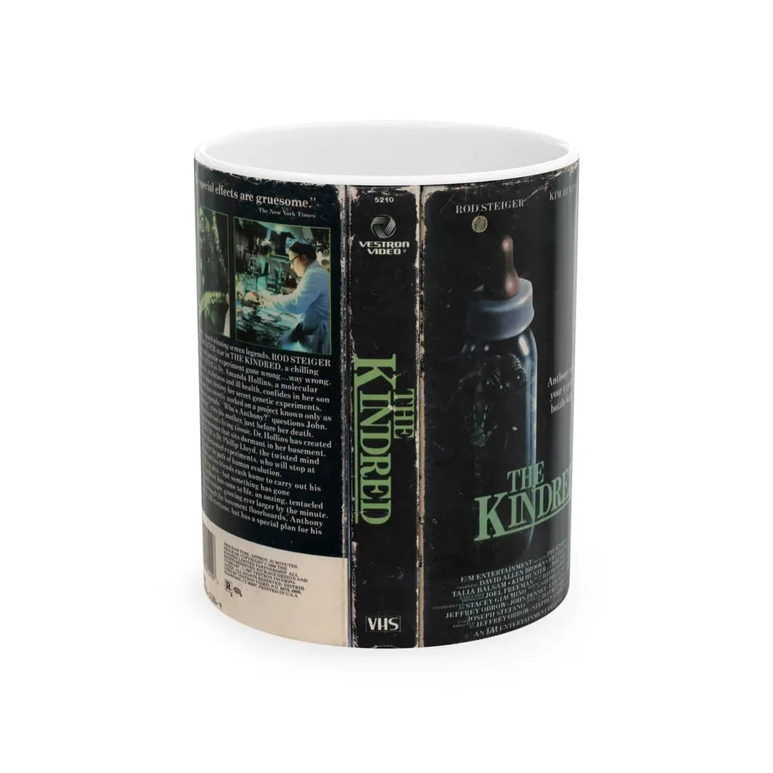THE KINDRED (VHS COVER) - White Coffee Mug 11oz - Go Mug Yourself
