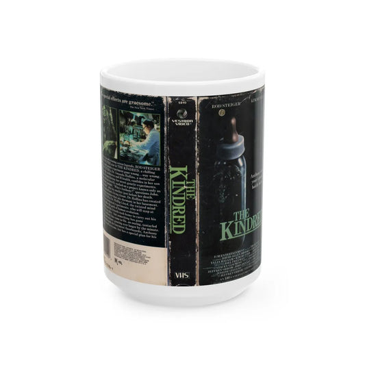 THE KINDRED (VHS COVER) - White Coffee Mug-15oz-Go Mug Yourself