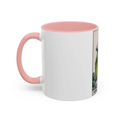The King of Cups (Tarot Card) Accent Coffee Mug - Go Mug Yourself