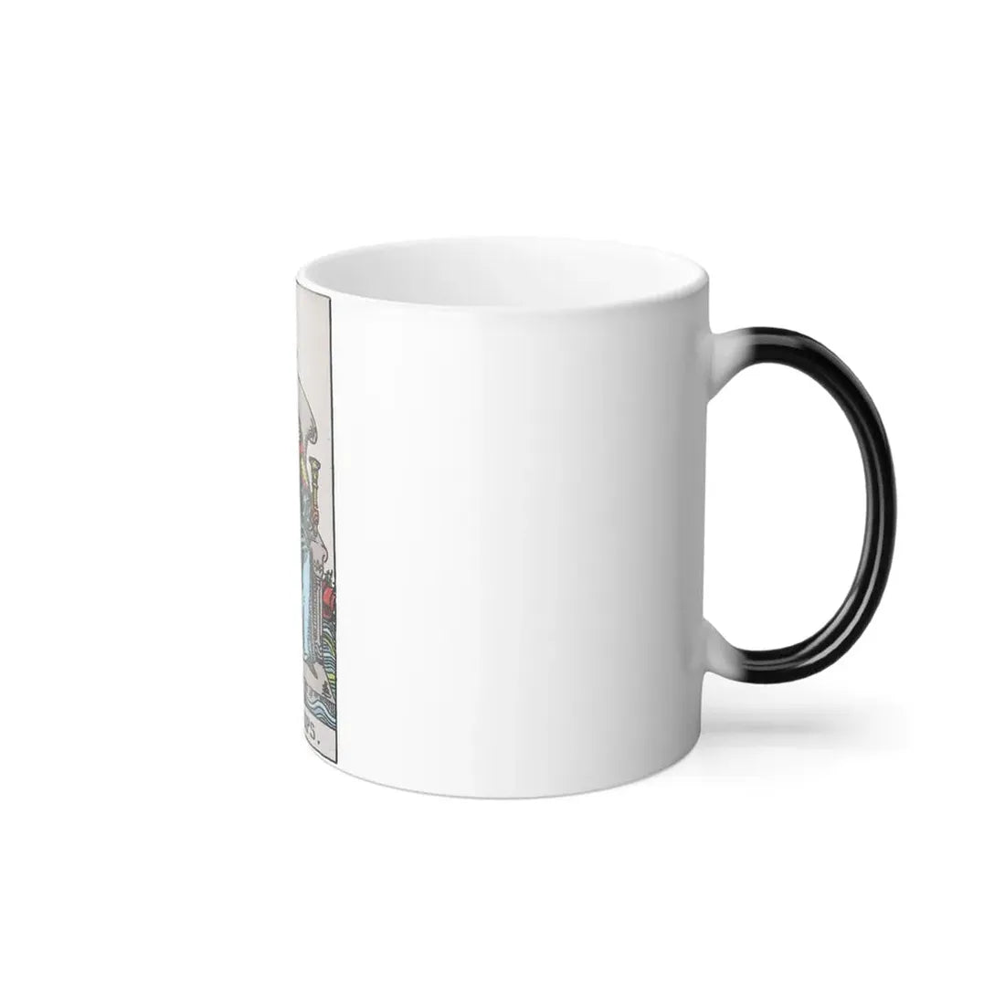 The King of Cups (Tarot Card) Color Changing Mug 11oz - Go Mug Yourself