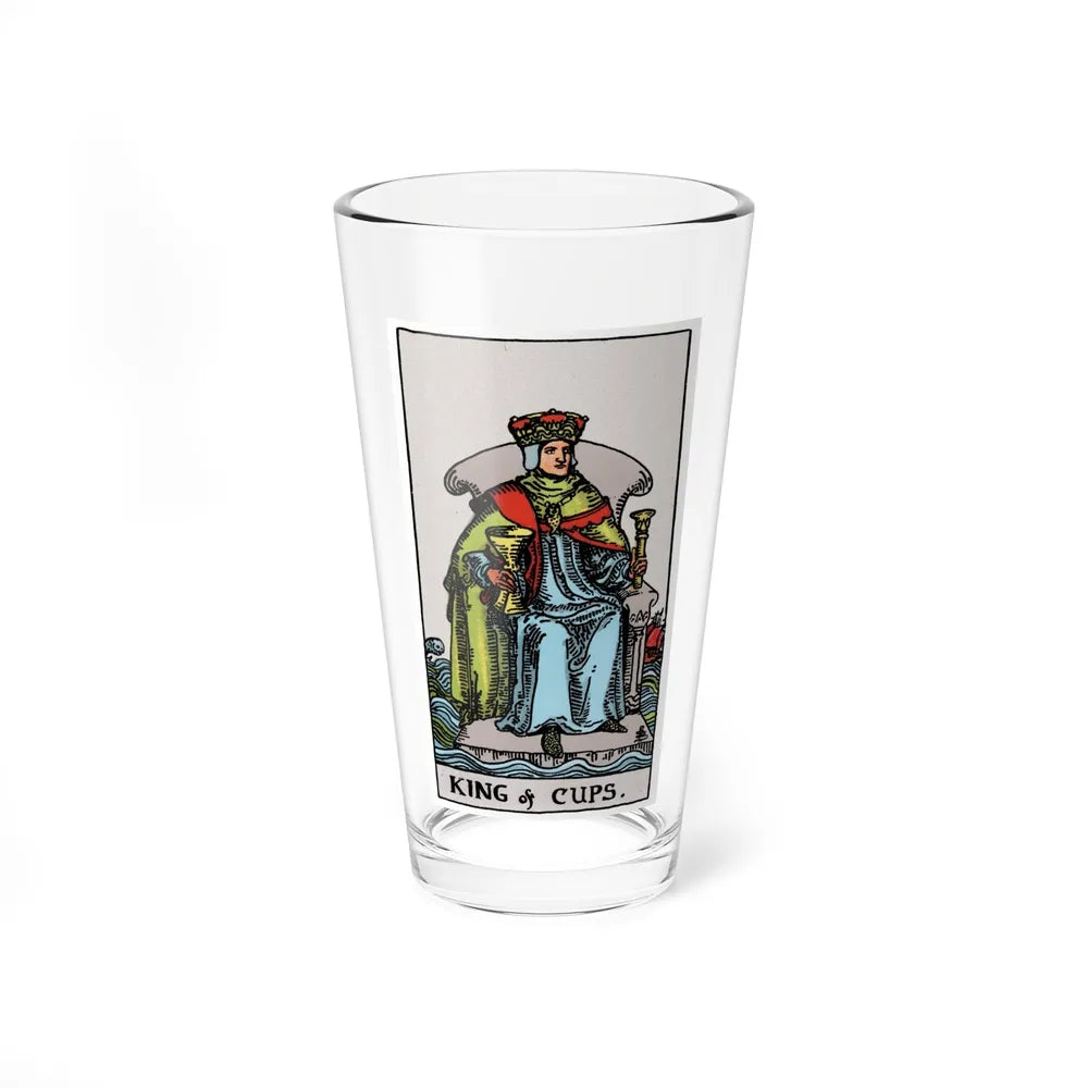 The King of Cups (Tarot Card) Pint Glass 16oz-16oz-Go Mug Yourself