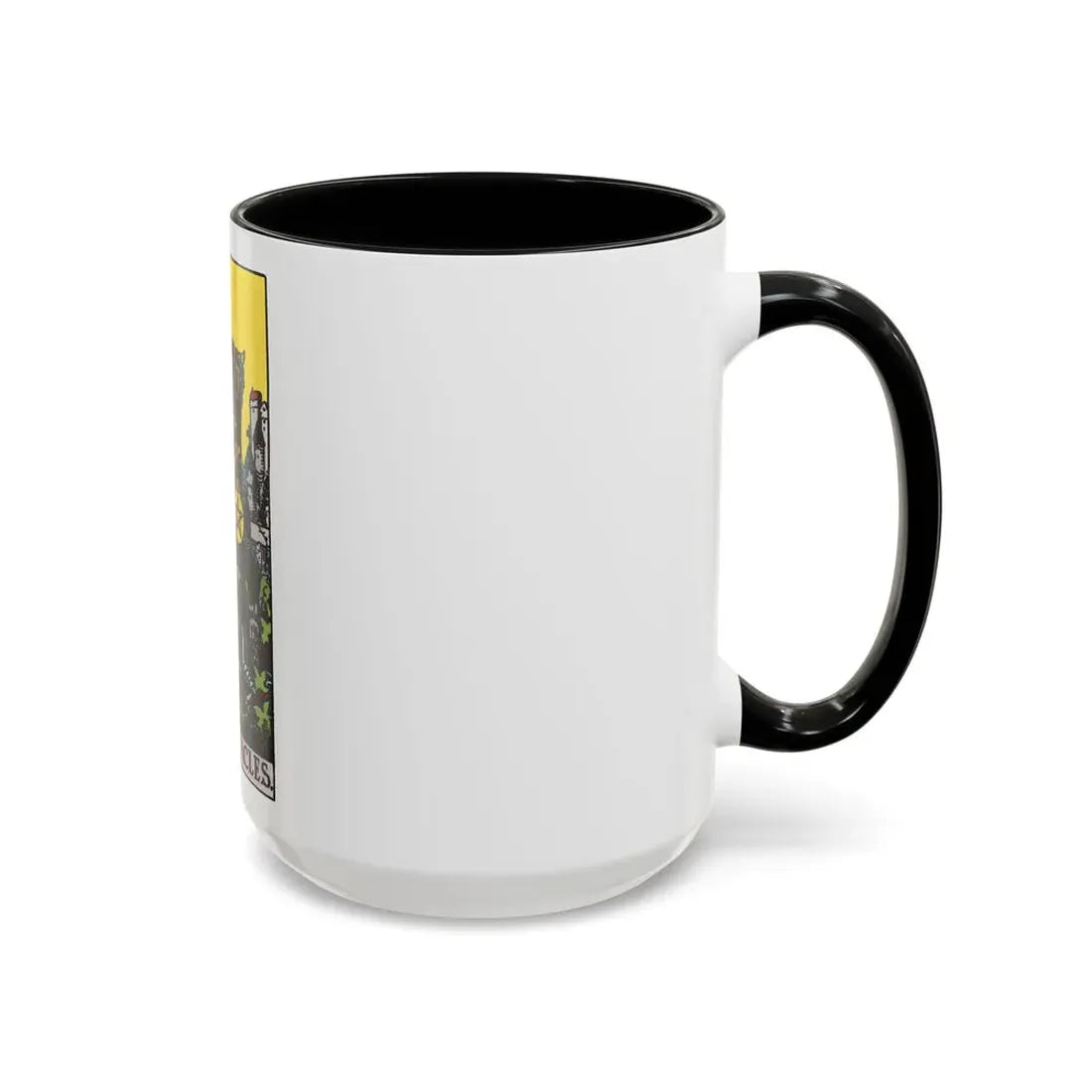 The King of Pentacles (Tarot Card) Accent Coffee Mug - Go Mug Yourself