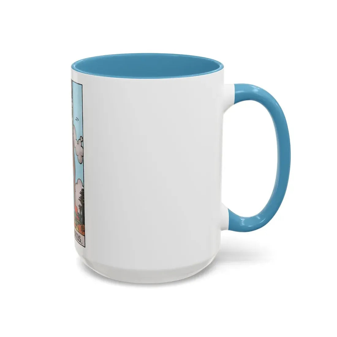 The King of Swords (Tarot Card) Accent Coffee Mug - Go Mug Yourself