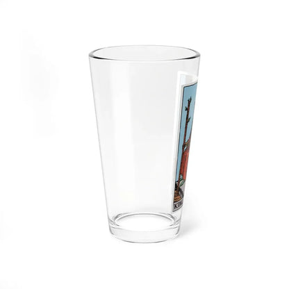The King of Wands (Tarot Card) Pint Glass 16oz - Go Mug Yourself