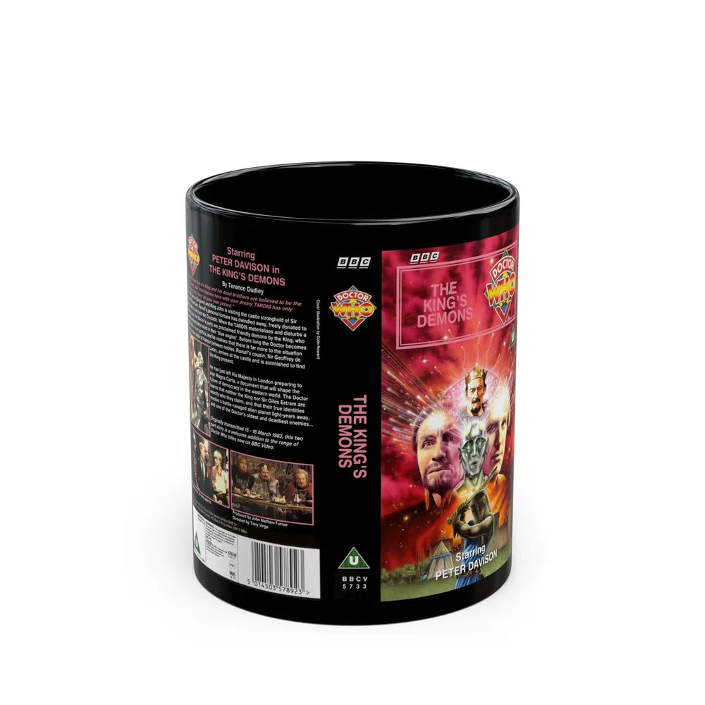 THE KINGS DEMONS (VHS COVER) - Black Coffee Mug-11oz-Go Mug Yourself