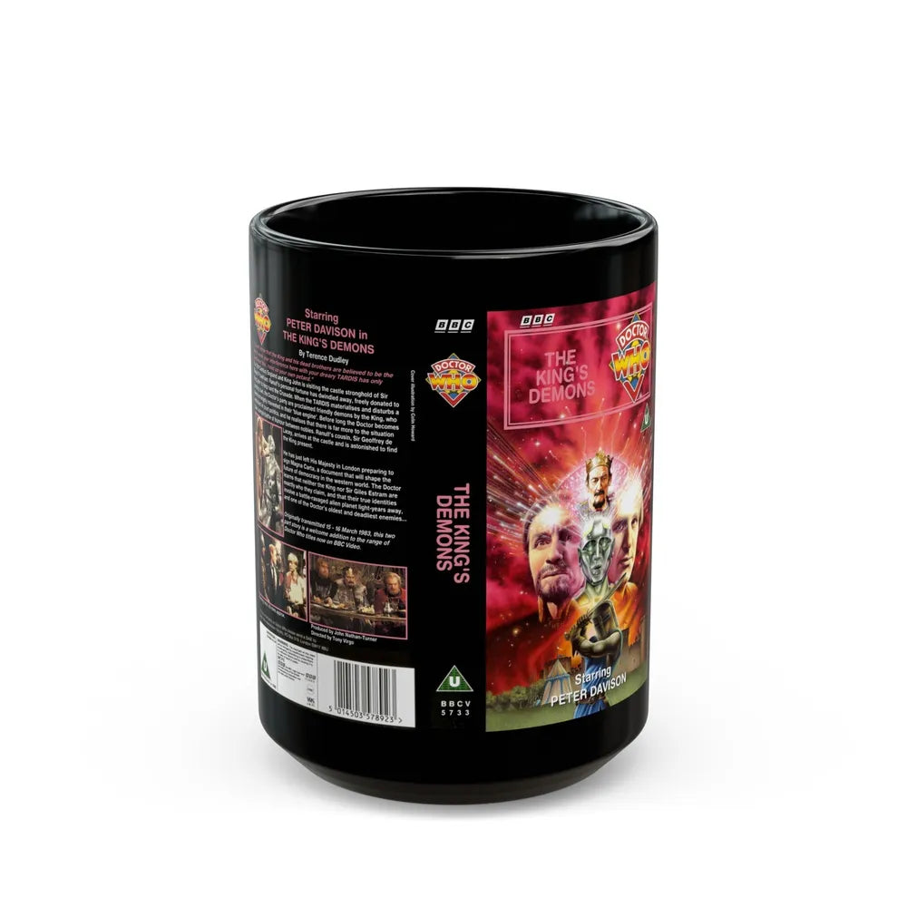 THE KINGS DEMONS (VHS COVER) - Black Coffee Mug-15oz-Go Mug Yourself