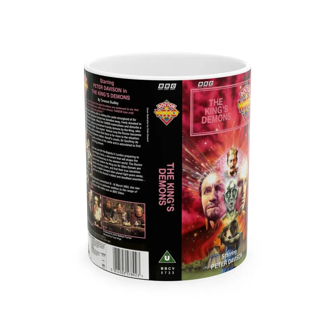 THE KINGS DEMONS (VHS COVER) - White Coffee Mug 11oz - Go Mug Yourself