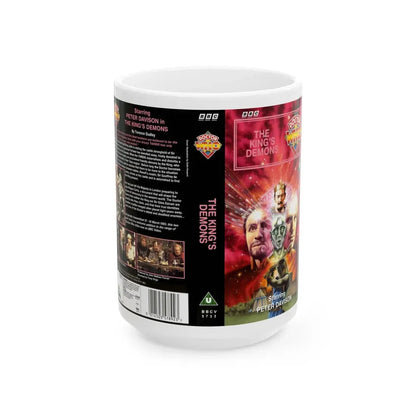 THE KINGS DEMONS (VHS COVER) - White Coffee Mug 15oz - Go Mug Yourself