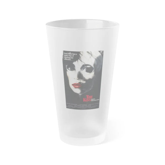 THE KISS 1988 Movie Poster - Frosted Pint Glass 16oz-16oz-Frosted-Go Mug Yourself