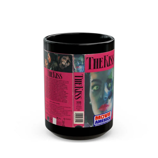 THE KISS (VHS COVER) - Black Coffee Mug-15oz-Go Mug Yourself