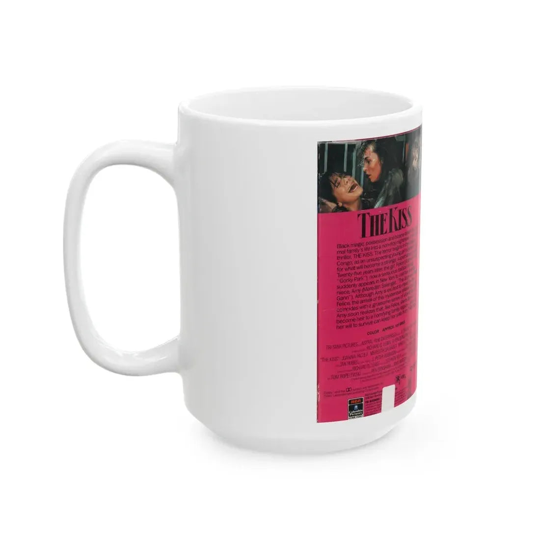 THE KISS (VHS COVER) - White Coffee Mug - Go Mug Yourself