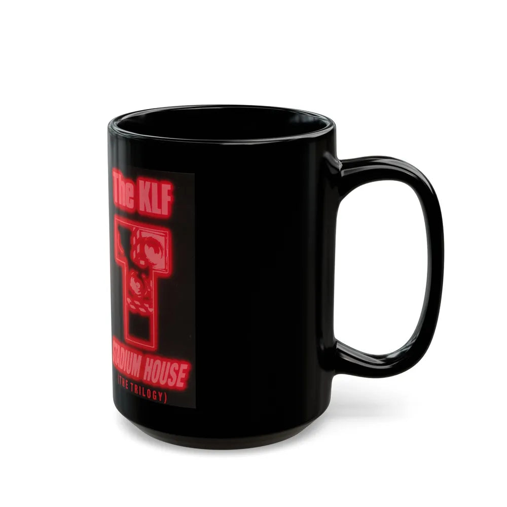 THE KLF STADIUM HOUSE THE TRILOGY (VHS COVER) - Black Coffee Mug-Go Mug Yourself