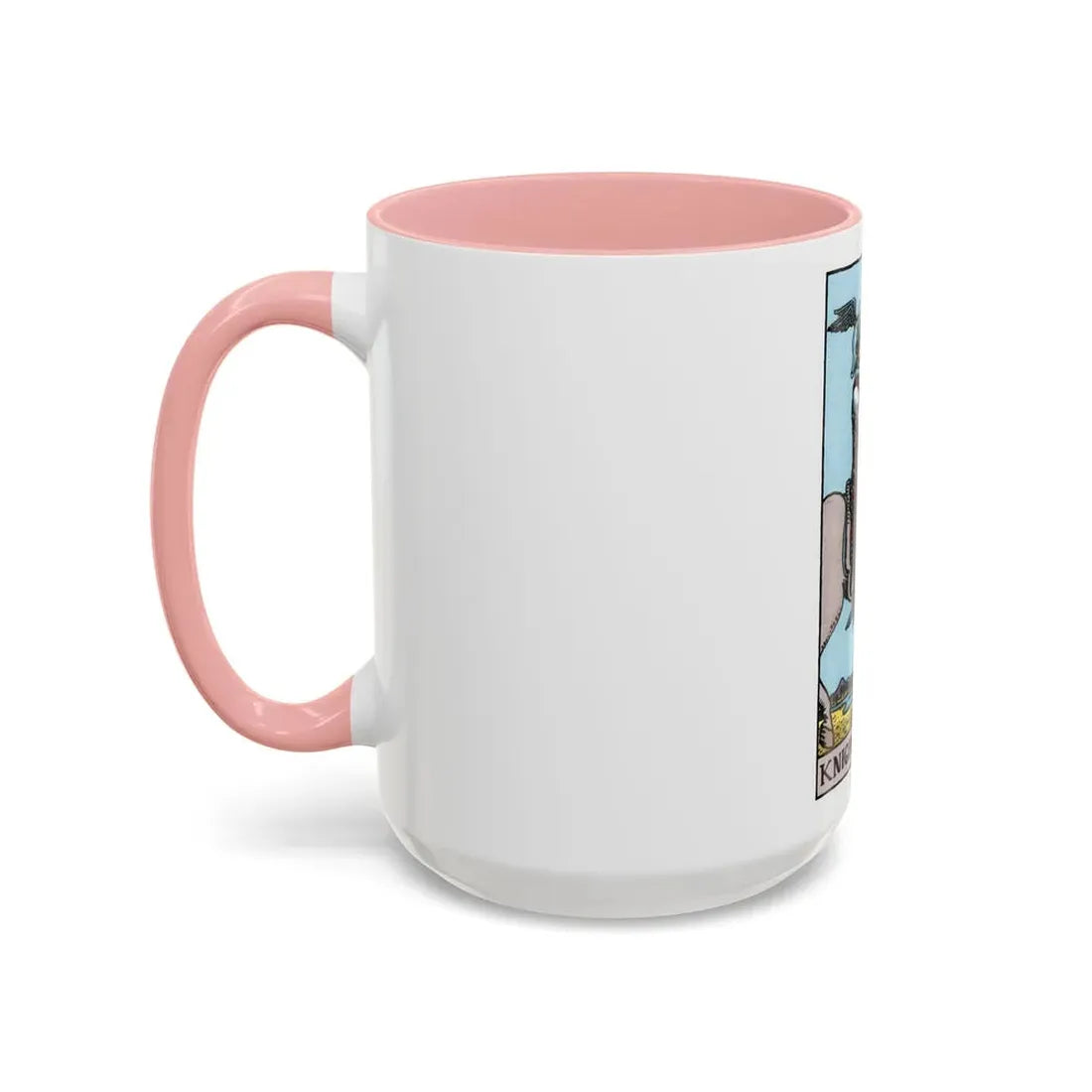 The Knight of Cups (Tarot Card) Accent Coffee Mug - Go Mug Yourself