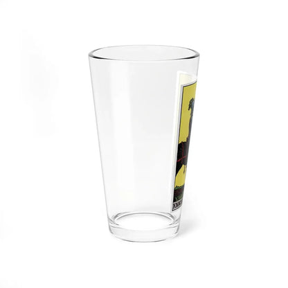 The Knight of Pentacles (Tarot Card) Pint Glass 16oz - Go Mug Yourself