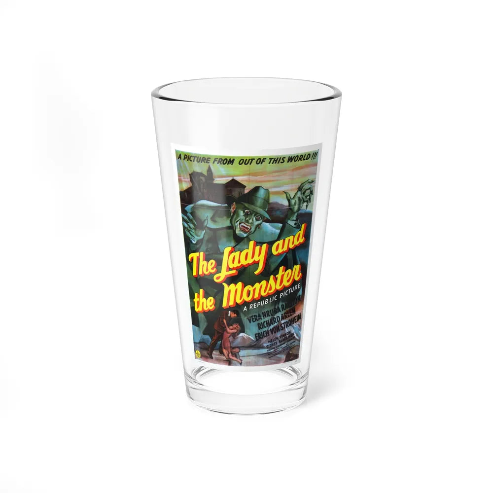 THE LADY AND THE MONSTER 1944 Movie Poster - Pint Glass 16oz-16oz-Go Mug Yourself