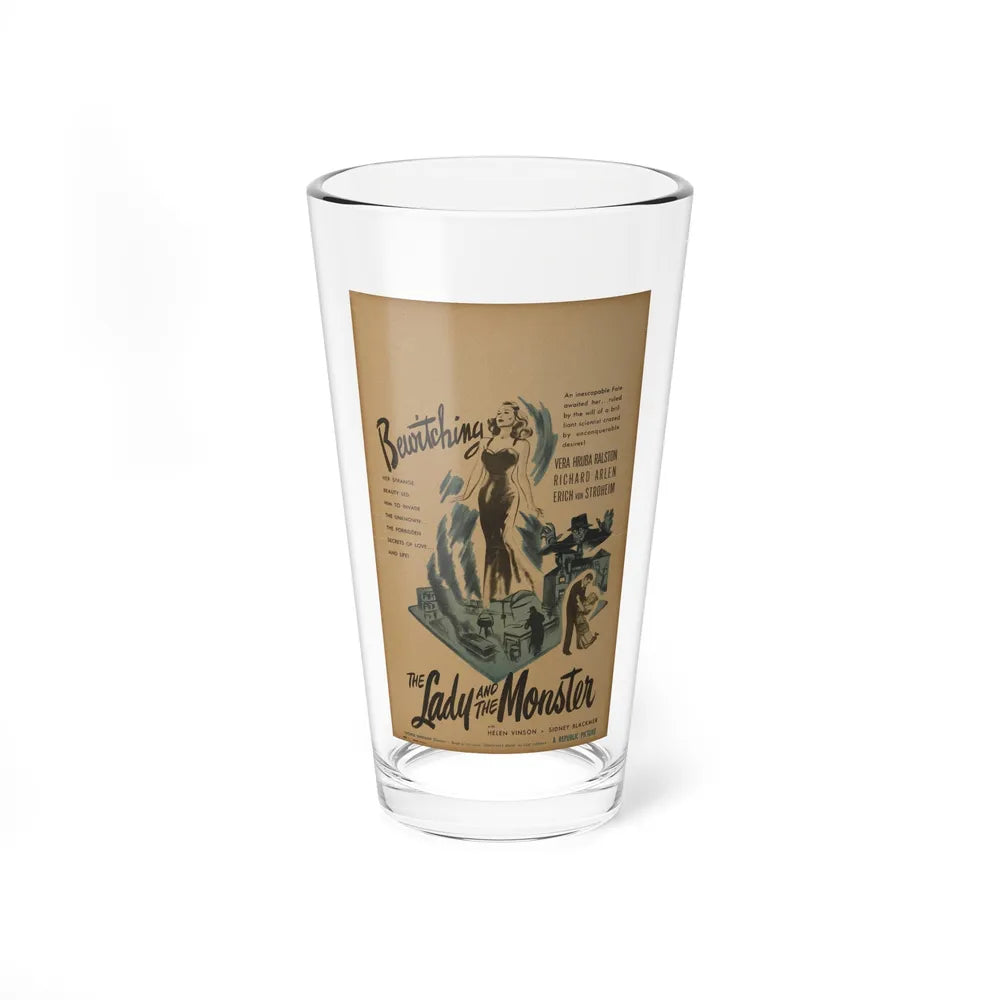 THE LADY AND THE MONSTER (2) 1944 Movie Poster - Pint Glass 16oz-16oz-Go Mug Yourself