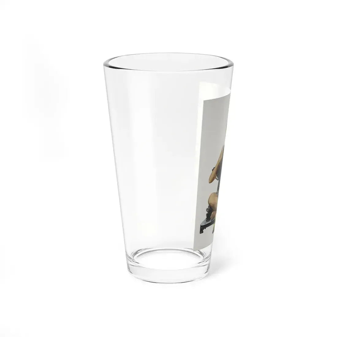 The Lady from L.U.S.T. 3, The 69 Pleasures, paperback cover, 1967 - Pint Glass 16oz - Go Mug Yourself