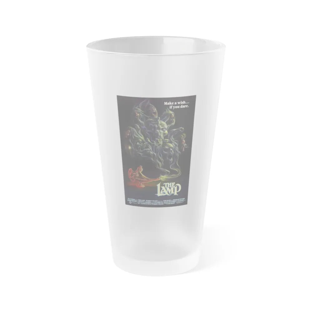 THE LAMP (THE OUTING) 1987 Movie Poster - Frosted Pint Glass 16oz-16oz-Frosted-Go Mug Yourself