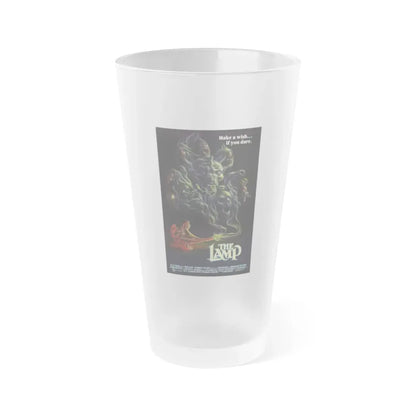 THE LAMP (THE OUTING) 1987 Movie Poster - Frosted Pint Glass 16oz 16oz Frosted - Go Mug Yourself