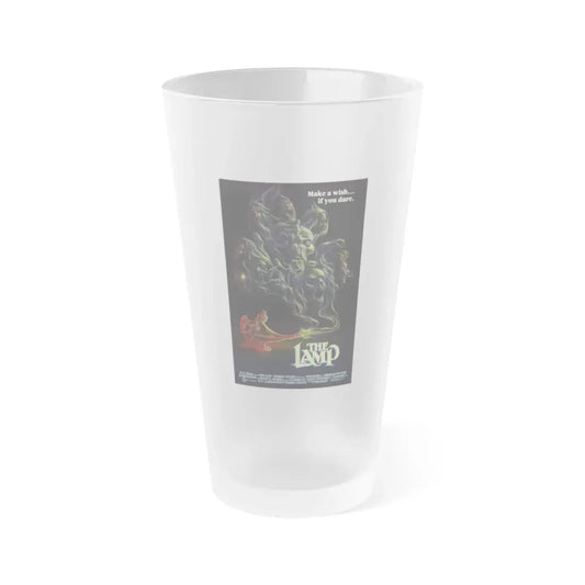 THE LAMP (THE OUTING) 1987 Movie Poster - Frosted Pint Glass 16oz 16oz Frosted - Go Mug Yourself