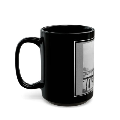 The Landing At City Point, Virginia (U.S. Civil War) Black Coffee Mug-Go Mug Yourself