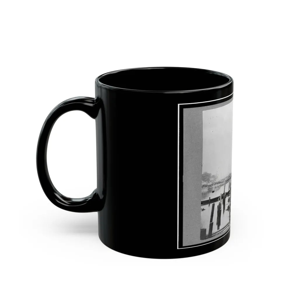 The Landing At City Point, Virginia (U.S. Civil War) Black Coffee Mug-Go Mug Yourself