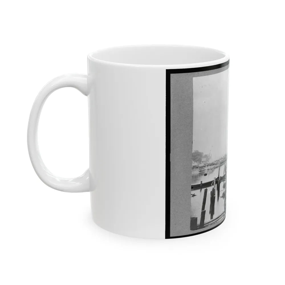 The Landing At City Point, Virginia (U.S. Civil War) White Coffee Mug-Go Mug Yourself