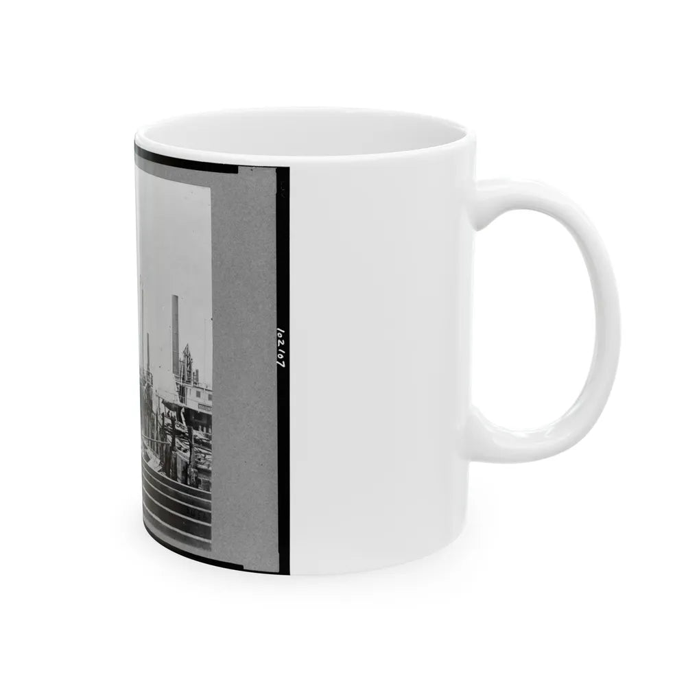 The Landing At City Point, Virginia (U.S. Civil War) White Coffee Mug-Go Mug Yourself