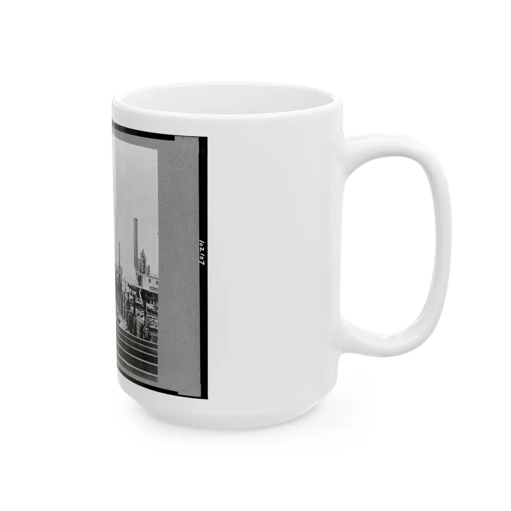 The Landing At City Point, Virginia (U.S. Civil War) White Coffee Mug-Go Mug Yourself