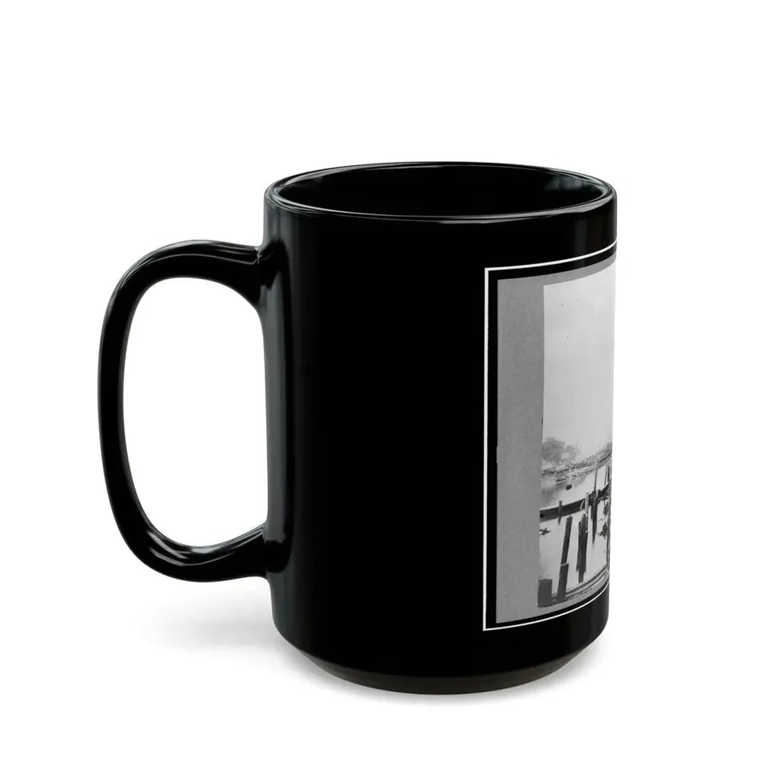 The Landing At City Point, Virginia (U.S. Civil War) Black Coffee Mug - Go Mug Yourself