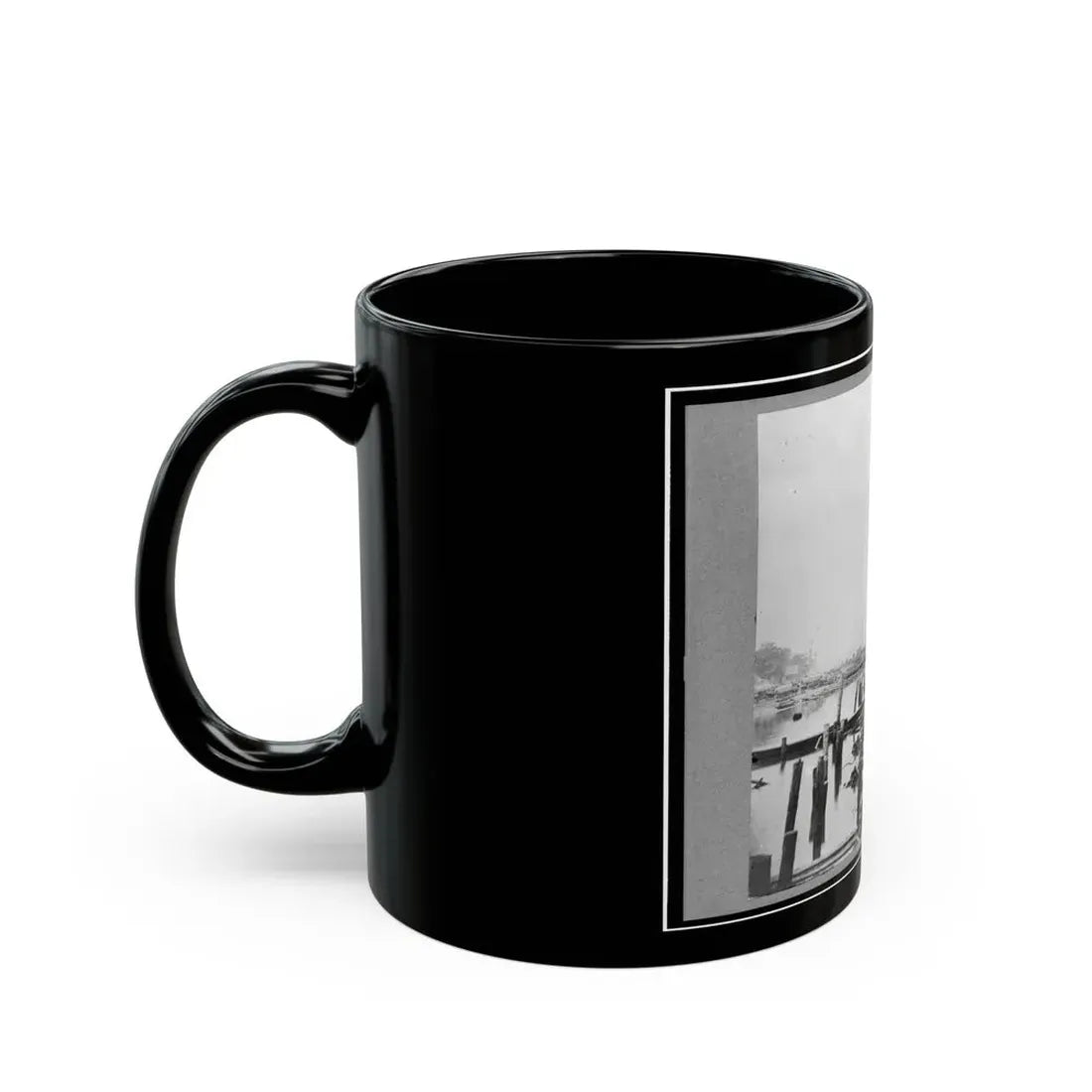 The Landing At City Point, Virginia (U.S. Civil War) Black Coffee Mug - Go Mug Yourself