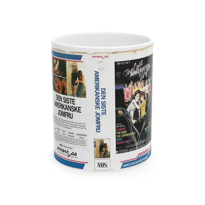 THE LAST AMERICAN VIRGIN (VHS COVER) - White Coffee Mug 11oz - Go Mug Yourself
