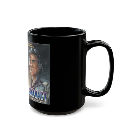 THE LAST CONTRACT JACK PALANCE (VHS COVER) - Black Coffee Mug-Go Mug Yourself