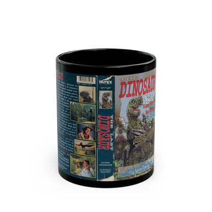 THE LAST DINOSAUR (VHS COVER) - Black Coffee Mug-11oz-Go Mug Yourself