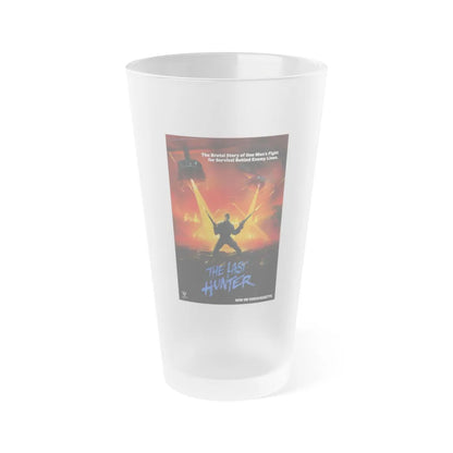 THE LAST HUNTER 1980 Movie Poster - Frosted Pint Glass 16oz-16oz-Frosted-Go Mug Yourself