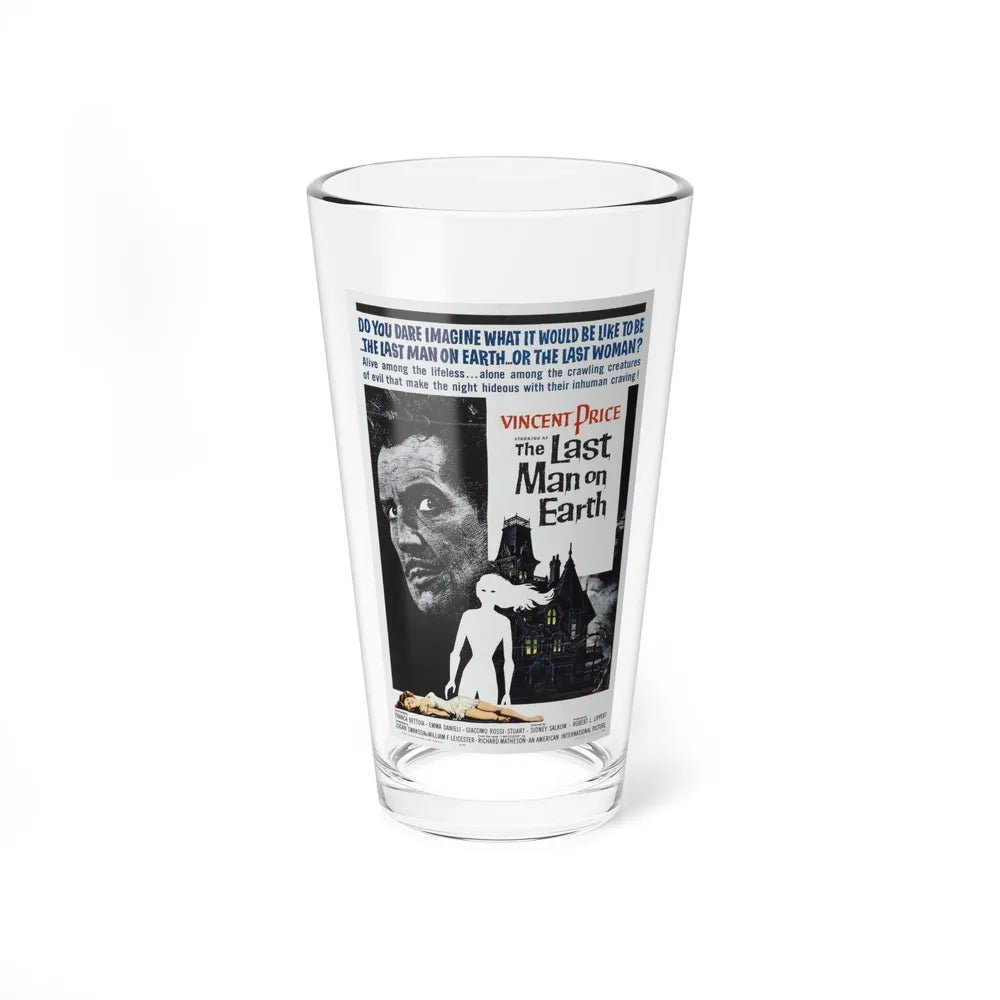 THE LAST MAN ON EARTH 1964 Movie Poster - Pint Glass 16oz-16oz-Go Mug Yourself