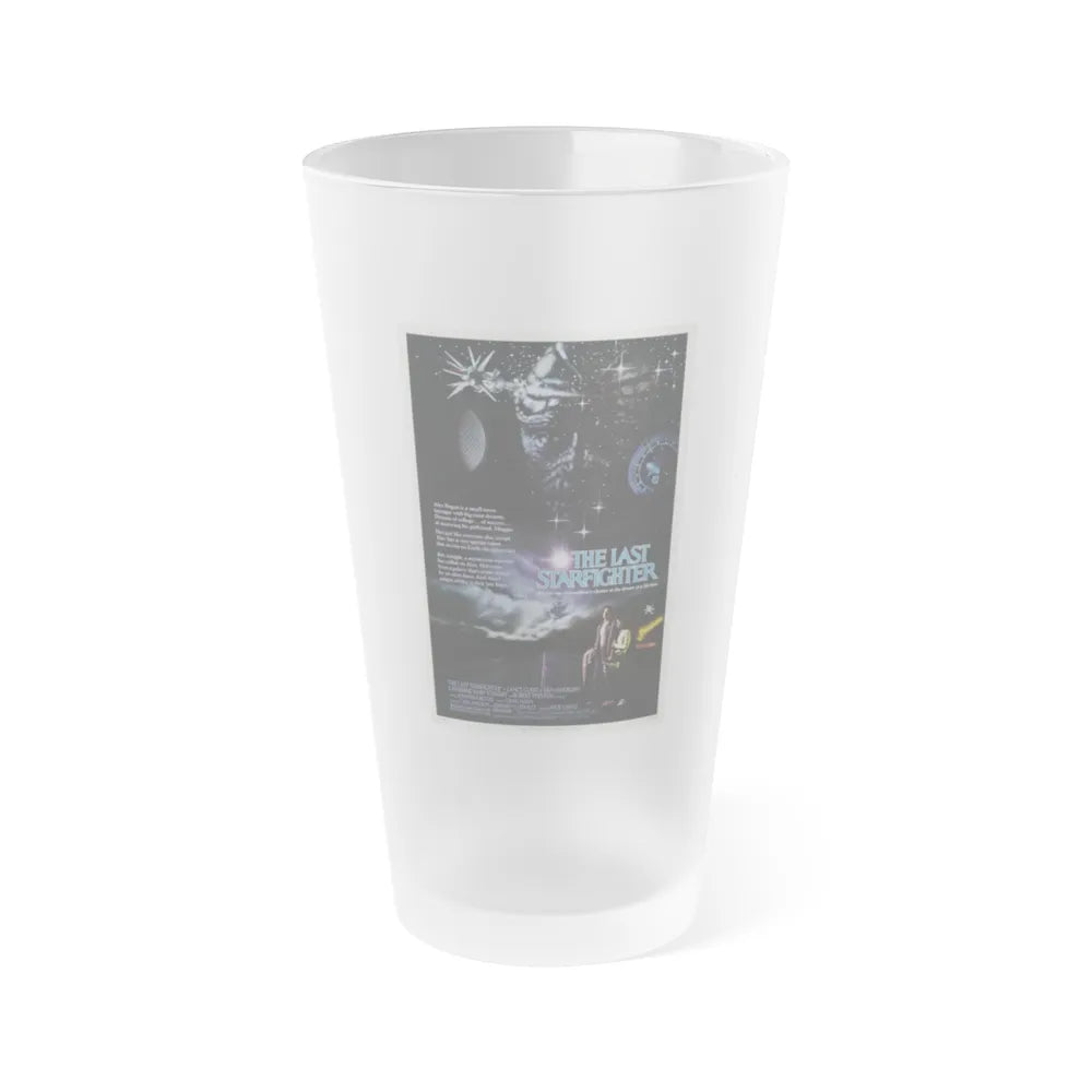 THE LAST STARFIGHTER 1984 Movie Poster - Frosted Pint Glass 16oz-16oz-Frosted-Go Mug Yourself