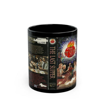 THE LAST SUPPER (VHS COVER) - Black Coffee Mug-11oz-Go Mug Yourself