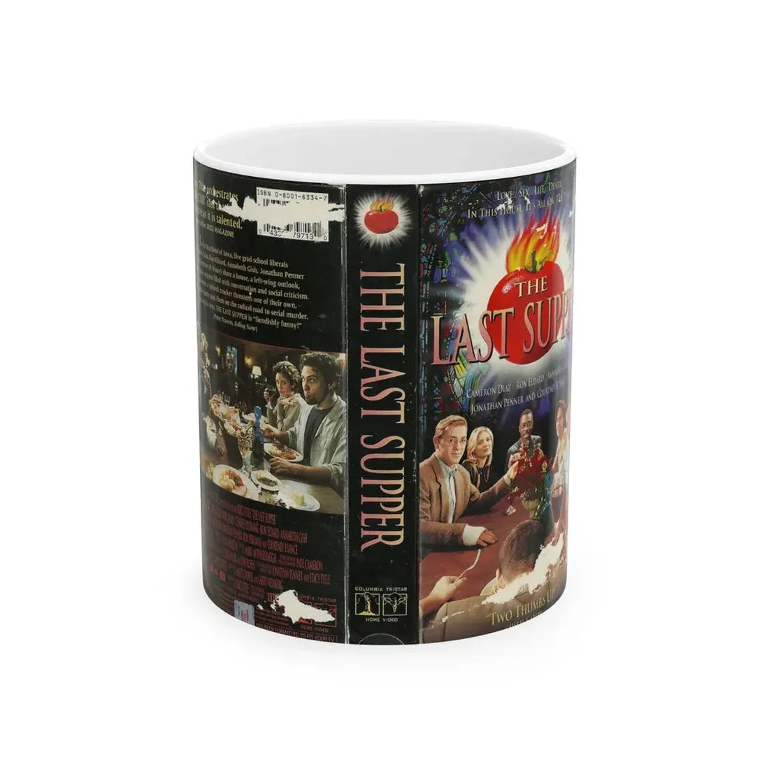THE LAST SUPPER (VHS COVER) - White Coffee Mug 11oz - Go Mug Yourself