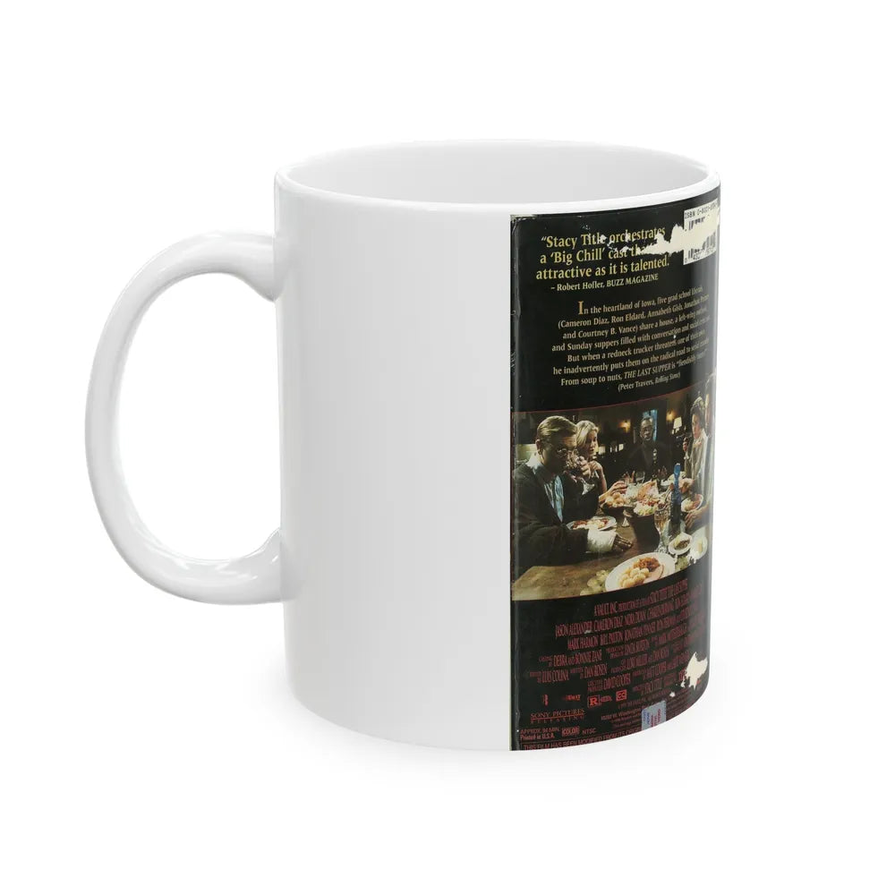 THE LAST SUPPER (VHS COVER) - White Coffee Mug-Go Mug Yourself