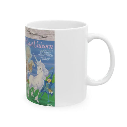 THE LAST UNICORN (VHS COVER) - White Coffee Mug - Go Mug Yourself