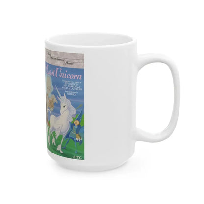 THE LAST UNICORN (VHS COVER) - White Coffee Mug - Go Mug Yourself